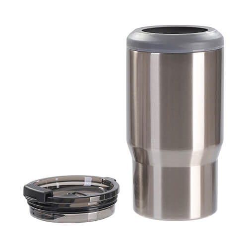 Kubek 320 ml ze stali nierdzewnej do sublimacji - srebrny