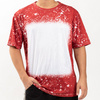 Koszulka Cotton-Like Bleached Starry Red do sublimacji