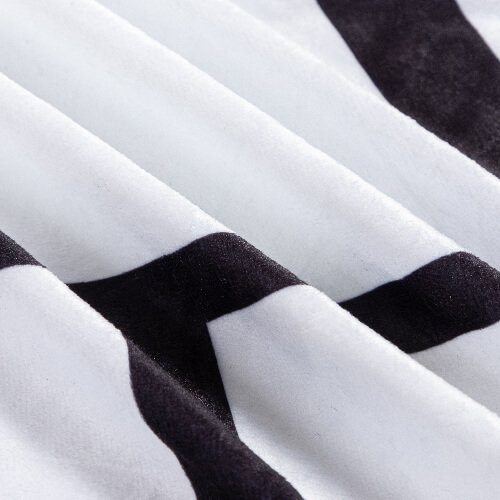 Pluszowy koc 101 x 76 cm z panelami na zdjęcia do sublimacji - 9 paneli