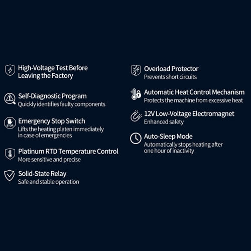 Prasa płaska Otter Ultra Heat Press G1