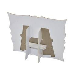 Puzzle tekturowe ramka 25 x 20 cm 63 elementy Sublimacja Termotransfer