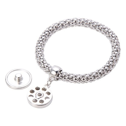 Bransoletka metalowa z przywieszką Sublimacja