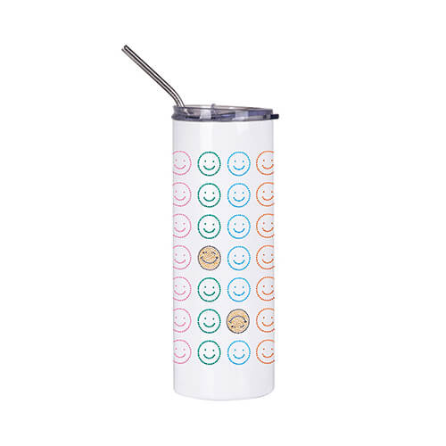 Arkusz z cyrkoniami do termotransferu - 28 uśmiechów