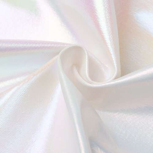 Worek na plecy 33 x 42 cm do sublimacji - efekt holo - biały