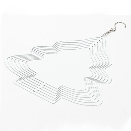 Wind Spinner 25 cm do sublimacji - choinka