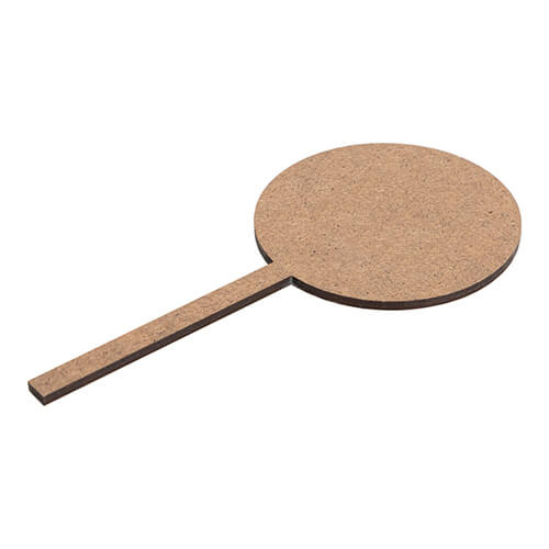 Znak informacyjny z płyty pilśniowej do sublimacji - koło