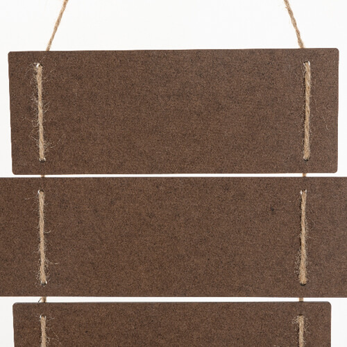 Sześć wiszących ramek z MDF-u do sublimacji