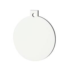 Zawieszka-ozdoba choinkowa bombka MDF Sublimacja Termotransfer