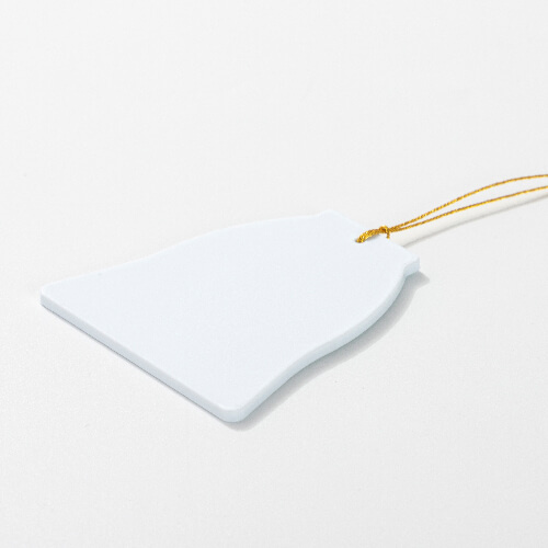 Plastikowa zawieszka do sublimacji - dzwonek