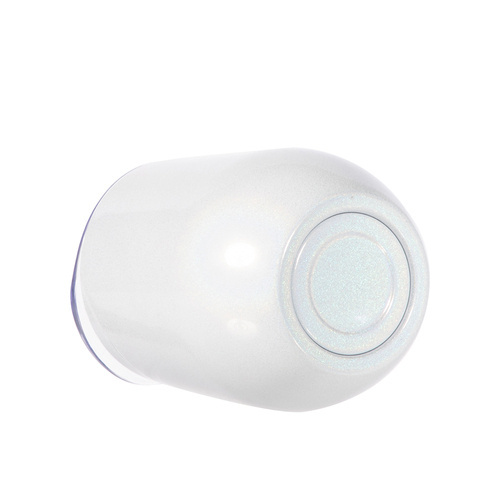 Zestaw 6 kubków do grzanego wina 360 ml do nadruku - biały opalizujący