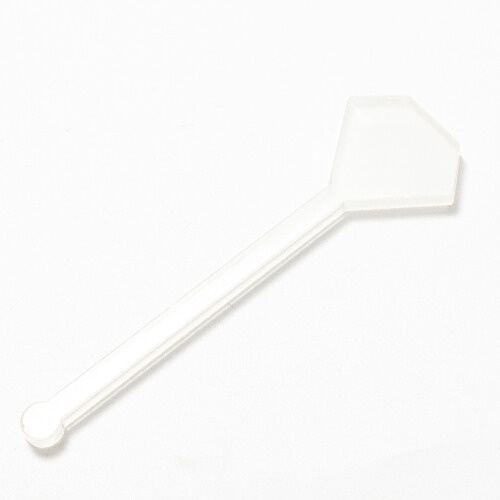 Akrylowe mieszadełko do napojów 10 cm do sublimacji - diament