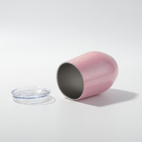 Kubek do grzanego wina 360 ml do sublimacji - różowy opalizujący