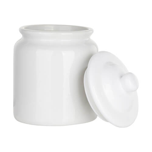 Pojemnik ceramiczny 2400 ml z przykrywką do sublimacji