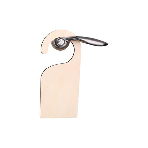 Zawieszka hotelowa na drzwi ze sklejki do sublimacji