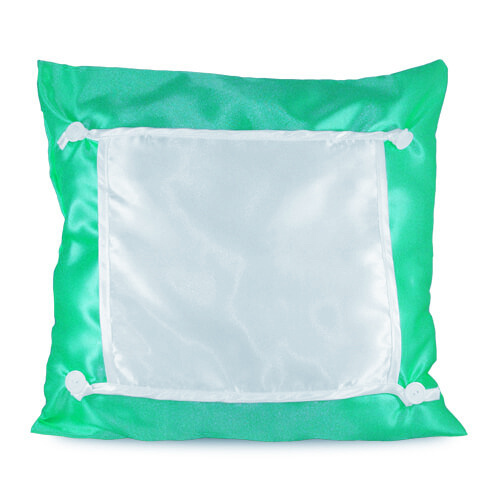 Poszewka ECO Zielona  40x40 Sublimacja Termotransfer