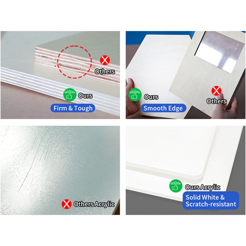 Arkusz z akrylu do sublimacji 30 x 30 cm