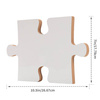 Ramka na zdjęcie puzzel z MDF-u do sublimacji - 17,7 x 26,6 cm