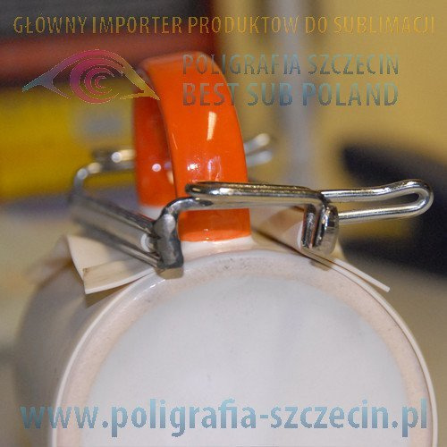 Klema do Kubków Latte Dużych 450 ml Sublimacja Termotransfer