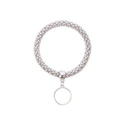 Bransoletka metalowa z przywieszką Sublimacja