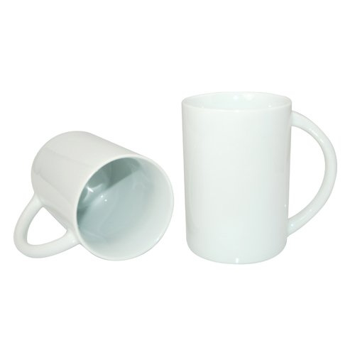 Kubek Biały z Dużym Uszkiem na 3 Palce Sublimacja Termotransfer