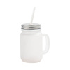 Kubek szklany Mason Jar do sublimacji - szroniony