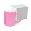 Kubek ALU Różowy z kartonikiem Sublimacja Termotransfer