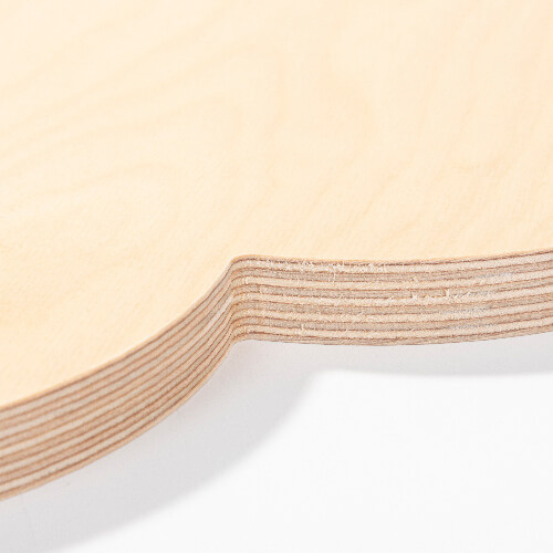 Ramka na zdjęcie - serce ze sklejki do sublimacji - 25,4 x 25,4 cm