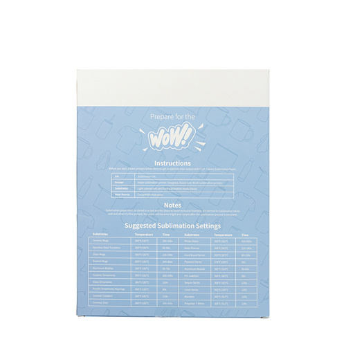 Papier sublimacyjny 216 x 279 mm Craft Express - 110 arkuszy