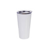 Tumbler termiczny 480 ml ze stali nierdzewnej do sublimacji - biały