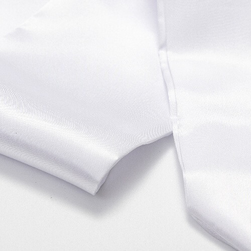 Biały krawat 152 x 10 cm do sublimacji