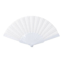 Wachlarz do sublimacji - 23 x 42, 5 cm - biały