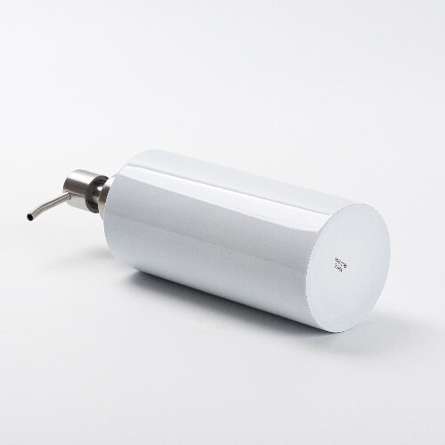 Dozownik mydła ze stali nierdzewnej do sublimacji - biały