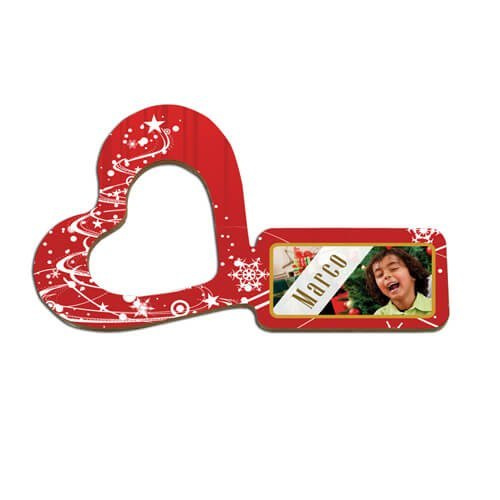 Pierścień na serwetkę - serce - do sublimacji