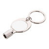 Brelok z kwadratowym kluczykiem do sublimacji - koło