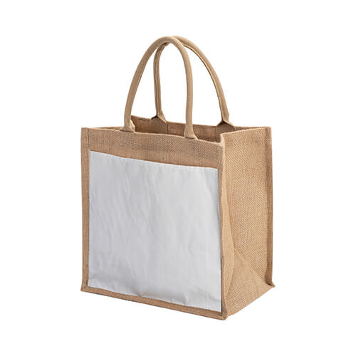 Jutowa torba 30 x 30 x 19 cm do sublimacji