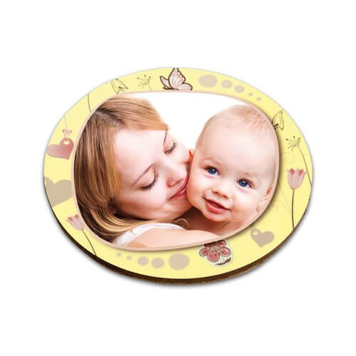 Okrągła podkładka pod kubek Ø 10 cm z MDF-u do sublimacji