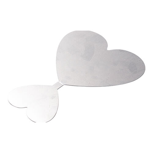 Aluminiowa ramka do sublimacji - serce