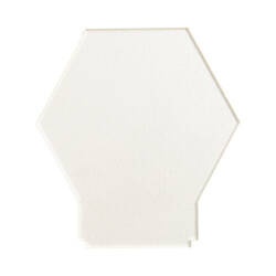 Akrylowa ramka z brokatem do sublimacji - sześciokąt