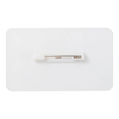 Identyfikator akrylowy 7,6 x 4,5 cm do sublimacji