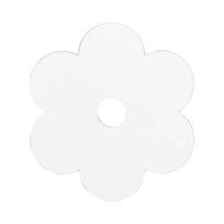 Plakietka imienna z płyty pilśniowej do kubka 1200 ml do sublimacji - kwiat brzoskwini