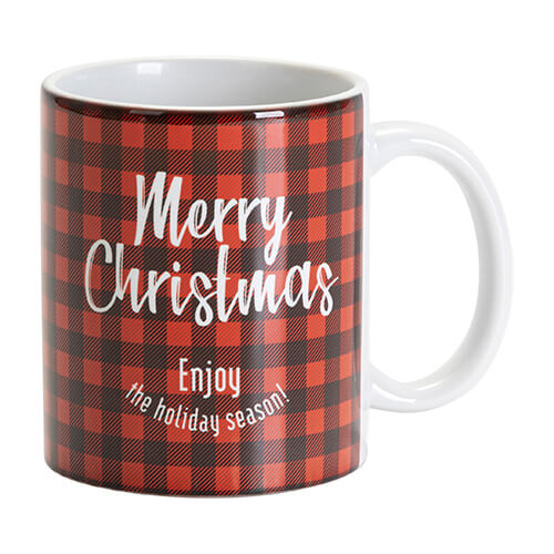 Arkusz transferowy Xmas Plaid 2 30,5 x 30,5 cm - 4 szt.