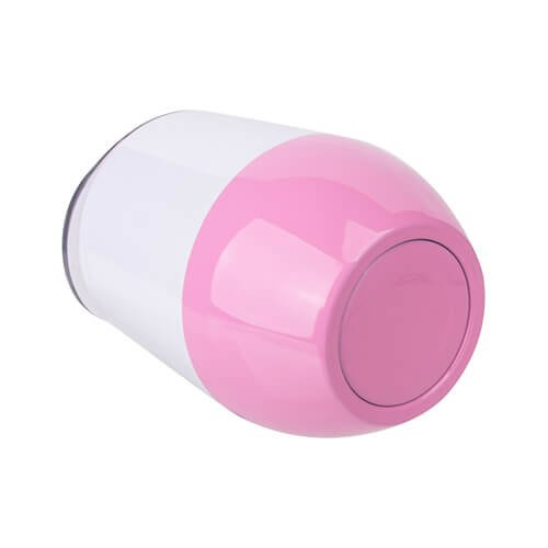 Kubek do grzanego wina 360 ml do sublimacji - biało-różowy