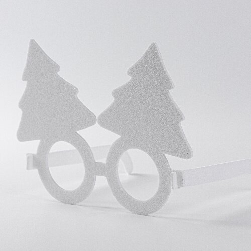 Okulary z filcu do sublimacji - choinka