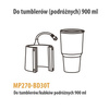 Grzałka do tumblerów 900 ml do prasy Pro / Pro Max