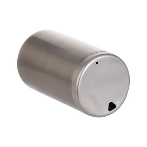 Kubek bez uszka 400 ml ze stali nierdzewnej z przykrywką do sublimacji - srebrny