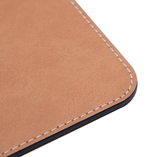 Skórzana podkładka 23 x 19 cm do sublimacji - brązowa