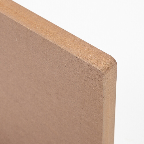 Płyta pilśniowa do sublimacji 20 x 20 x 1,5 cm - 2 szt. - jasnobrązowy tył