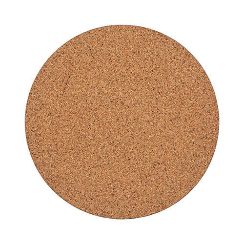 Okrągła podkładka pod kubek z płyty pilśniowej do sublimacji - Ø 9,5 cm