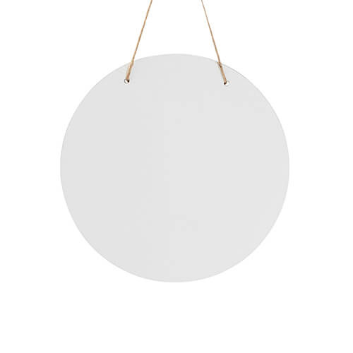 Zawieszka na drzwi z MDF-u do sublimacji - koło Ø 25 cm