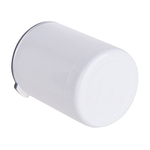 Kubek metalowy Lowball 300 ml do sublimacji - biały